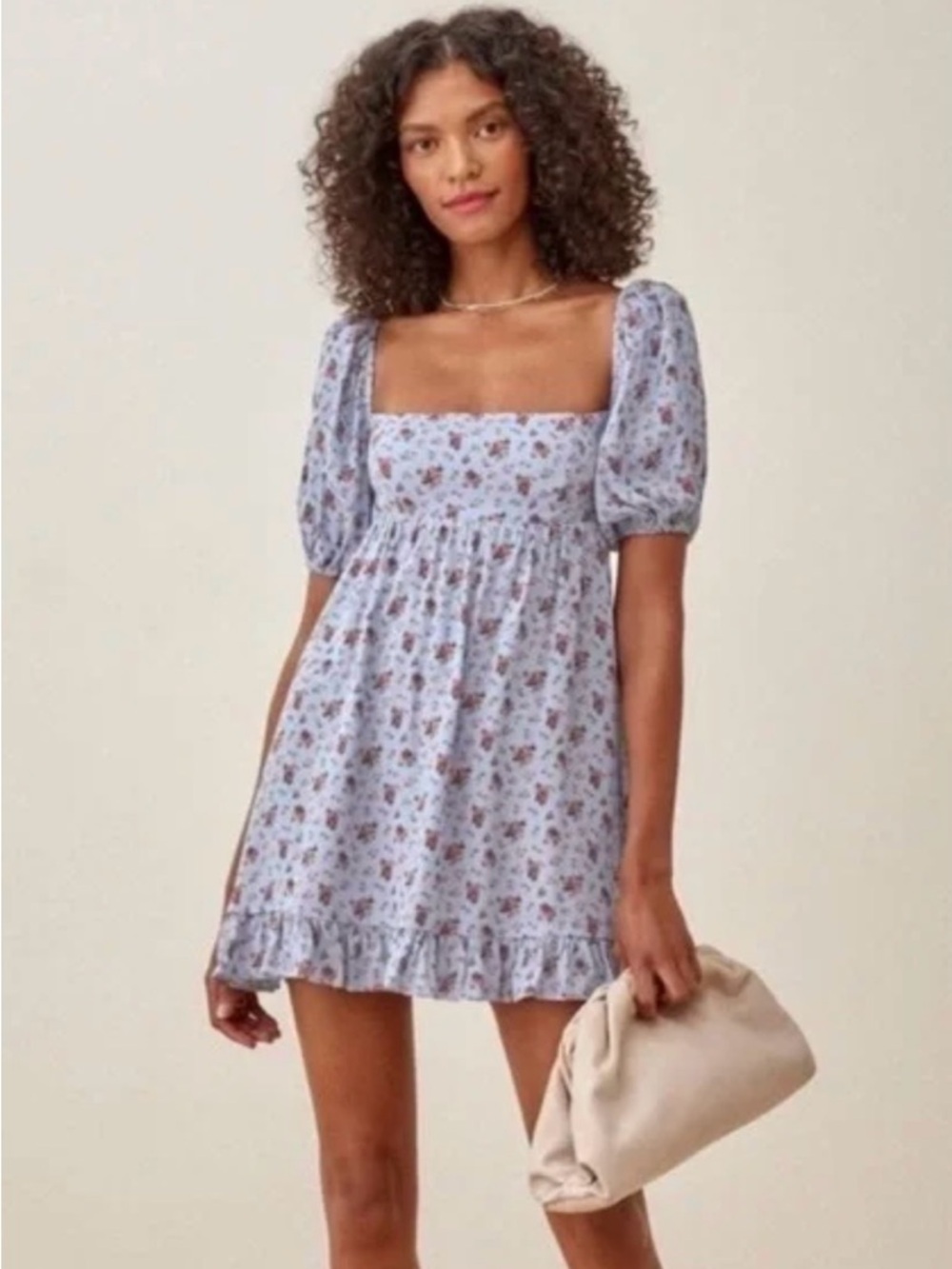 Reformation Baby Doll dress.